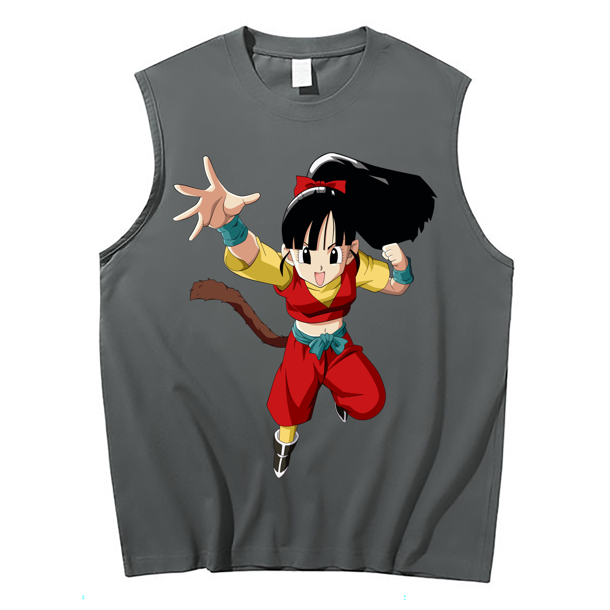 （画像用） ドラゴンボール パン DRAGON BALL Pan コットン100％タンクトップ（フロントプリント）